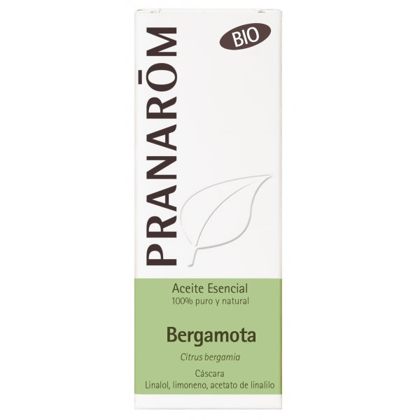 Aceite Esencial de Bergamota BIO 10 ml Pranarôm: Frescura Cítrica y Versatilidad Aromática