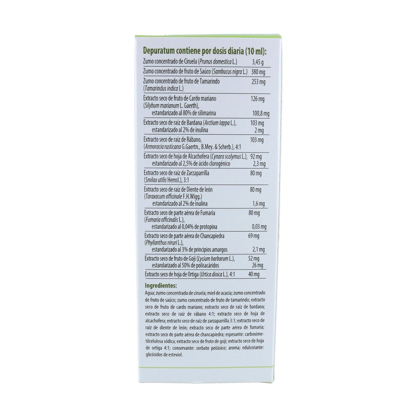 Depuratum® - Sirope Depurativo Natural 200 ml - Limpieza Completa del Organismo