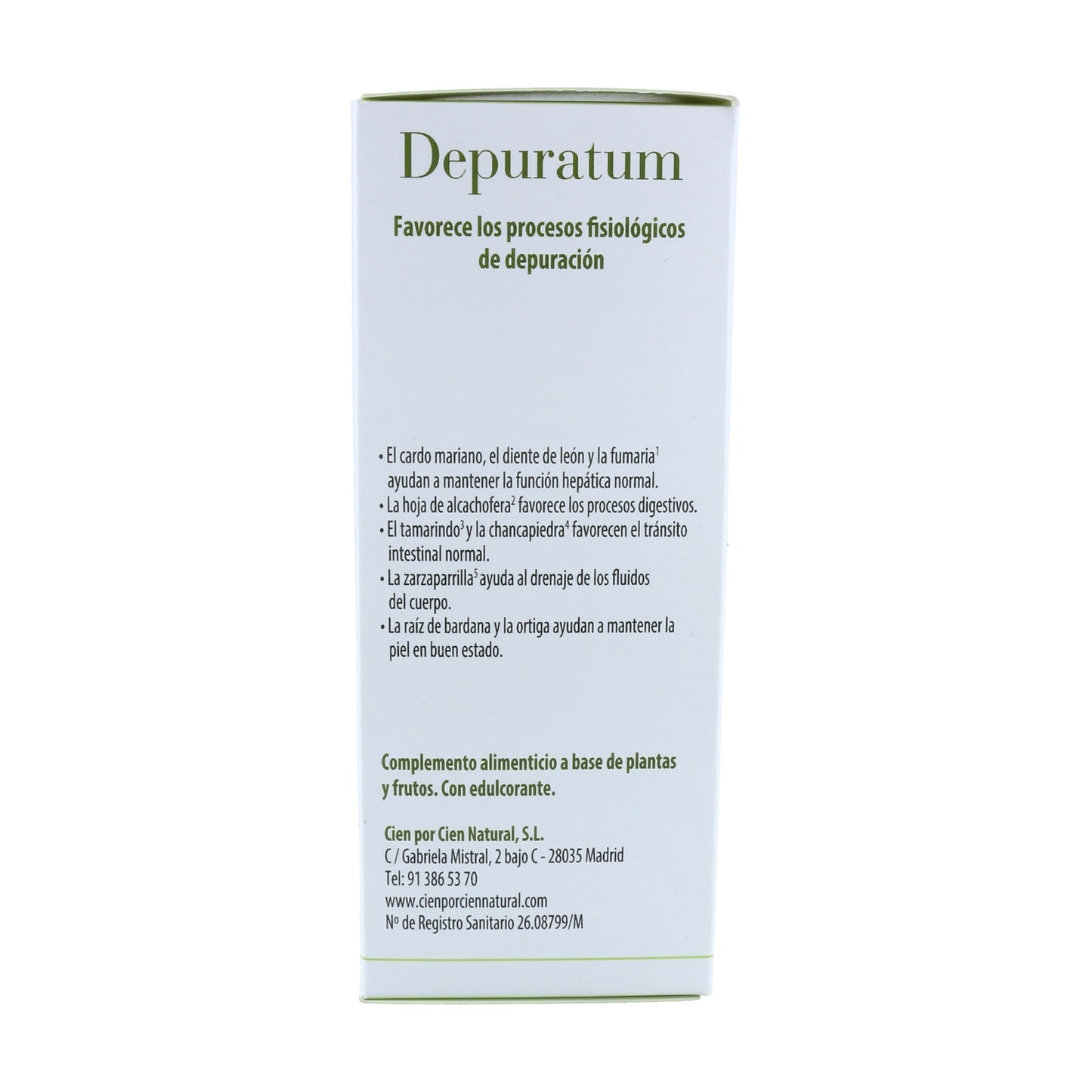 Depuratum® - Sirope Depurativo Natural 200 ml - Limpieza Completa del Organismo