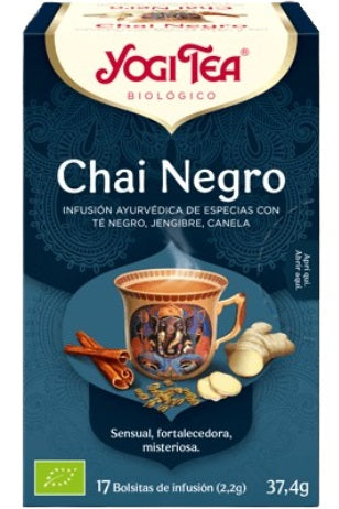 Té Yogi Chai Negro Eco 17 Bolsitas