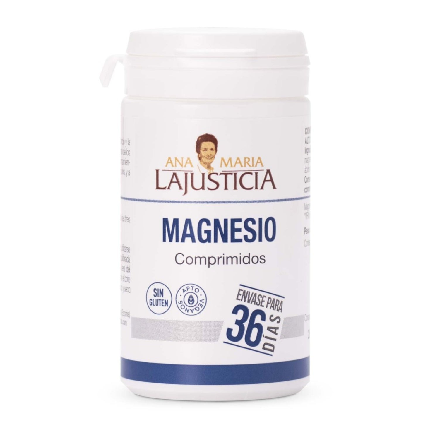 Cloruro de Magnesio ANA MARÍA LAJUSTICIA (147 Comprimidos) - Reduce Cansancio, Mejora Sistema Nervioso y Salud Muscular - Efecto Laxante Alto