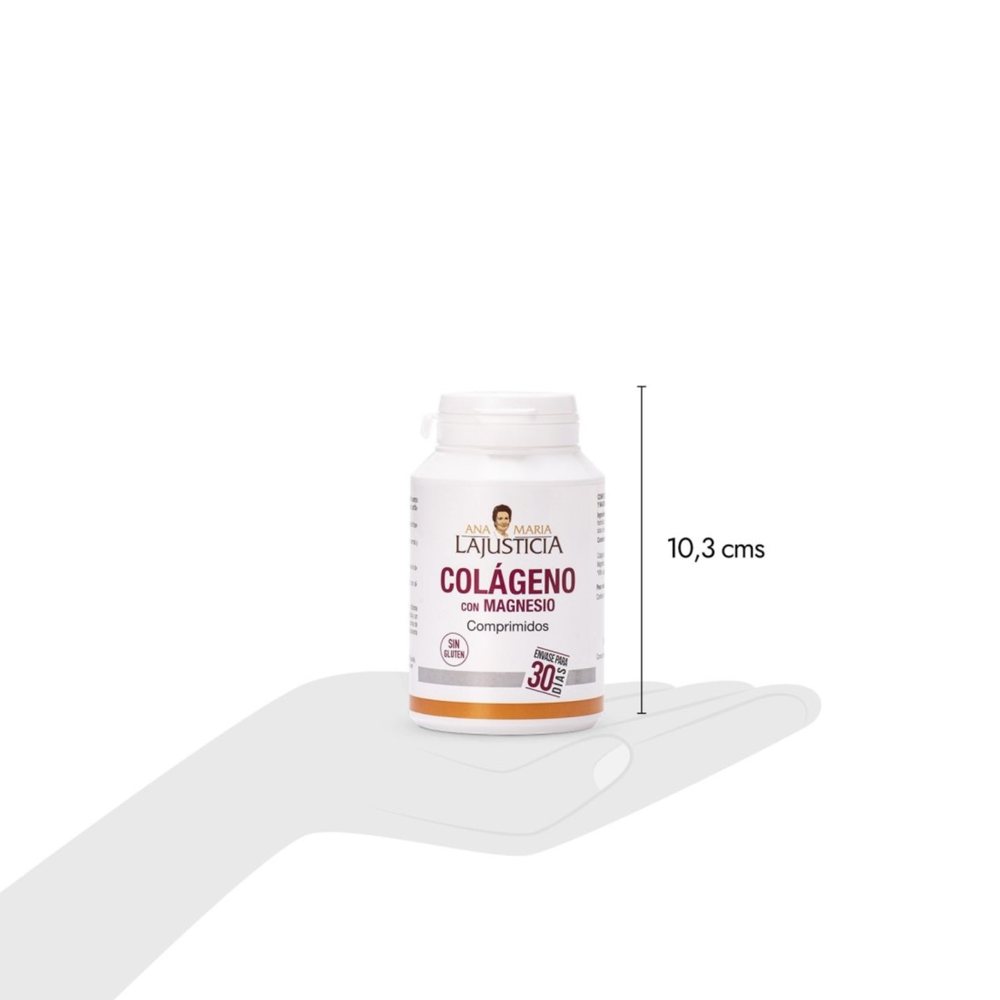 Colágeno con Magnesio ANA MARÍA LAJUSTICIA (180 Comprimidos) - Cuida Articulaciones, Huesos y Piel - Soporte Muscular y Regeneración