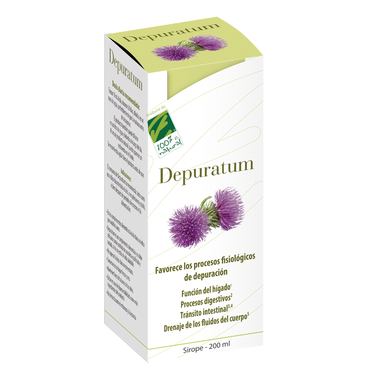 Depuratum® - Sirope Depurativo Natural 200 ml - Limpieza Completa del Organismo