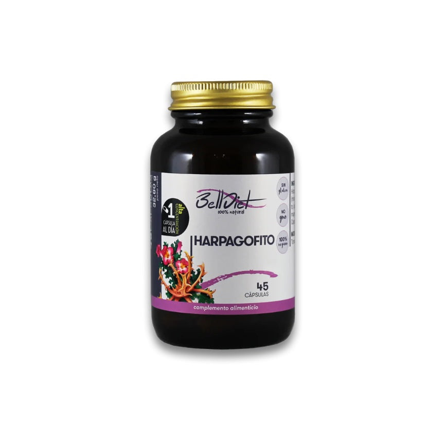 Harpagofito (45 Cápsulas Vegetales) - Antiinflamatorio Natural y Alivio Articular