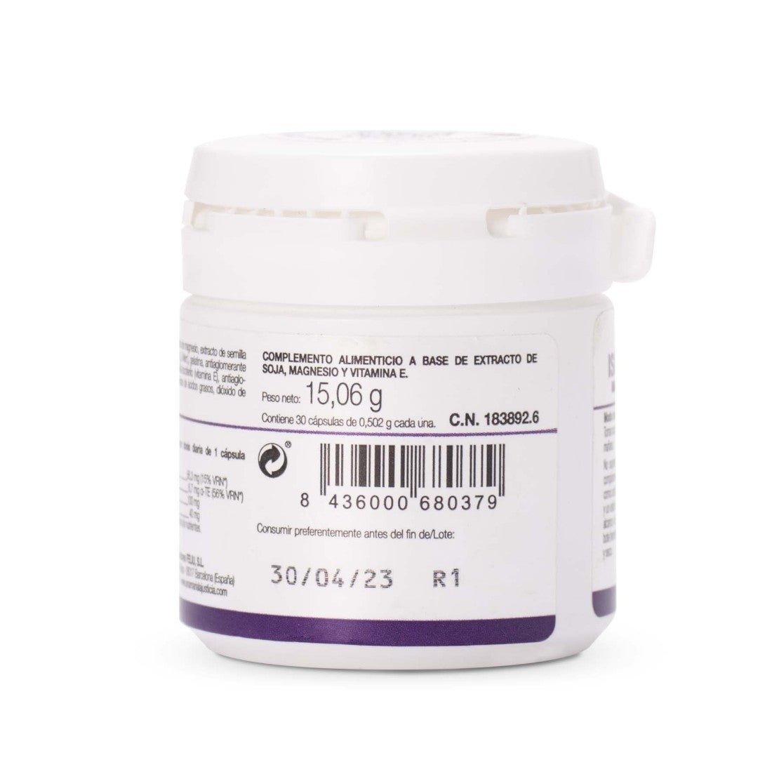 Isoflavonas con Magnesio y Vitamina E ANA MARÍA LAJUSTICIA (30 Cápsulas) - Apoyo Natural en la Menopausia y Antioxidante