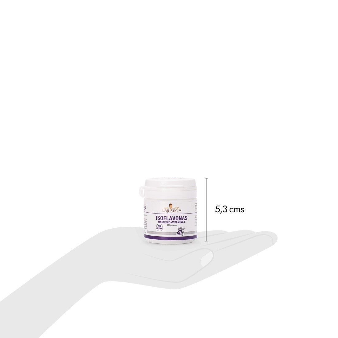 Isoflavonas con Magnesio y Vitamina E ANA MARÍA LAJUSTICIA (30 Cápsulas) - Apoyo Natural en la Menopausia y Antioxidante