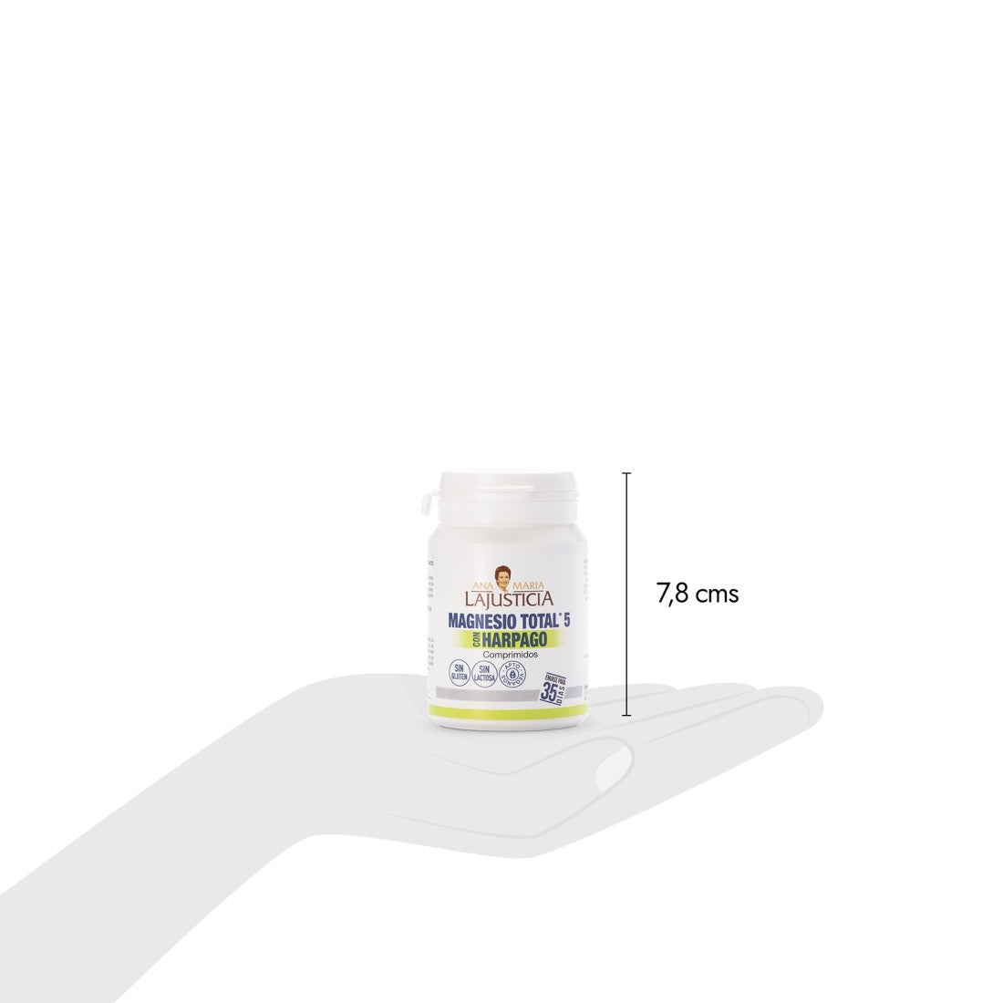 Magnesio Total 5 con Harpagofito ANA MARÍA LAJUSTICIA (70 Comprimidos) - Salud Articular, Relajación Muscular y Alta Absorción