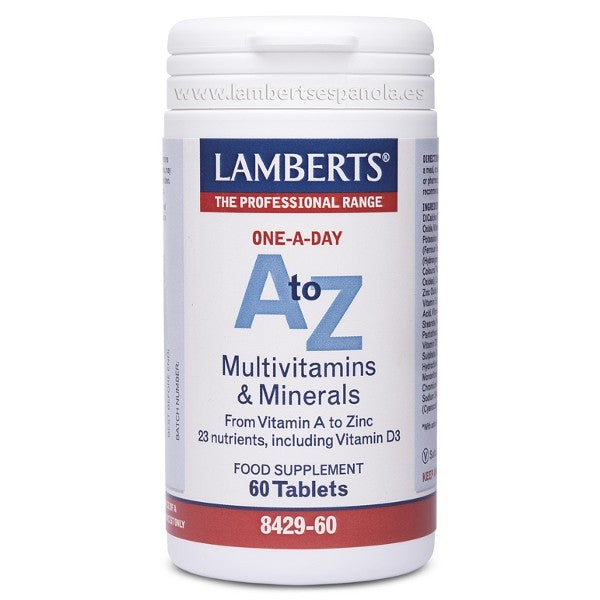 A-Z Multi 60 Tablets Lamberts: Suplemento Completo para tu Bienestar