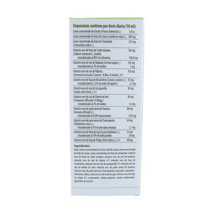 Depuratum® - Sirope Depurativo Natural 200 ml - Limpieza Completa del Organismo