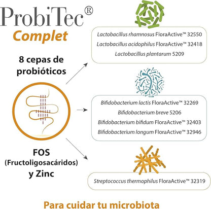 ProbiTec® Complet: Tu Aliado para una Microbiota Saludable y un Sistema Inmunitario Fuerte