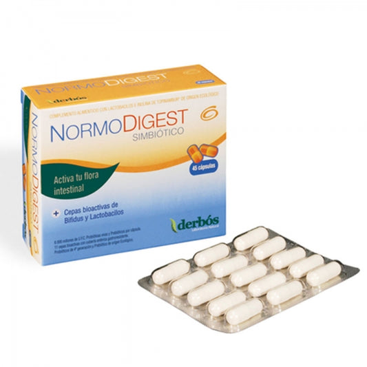 Normodigest 45 Cápsulas: Equilibrio Digestivo y Bienestar Intestinal