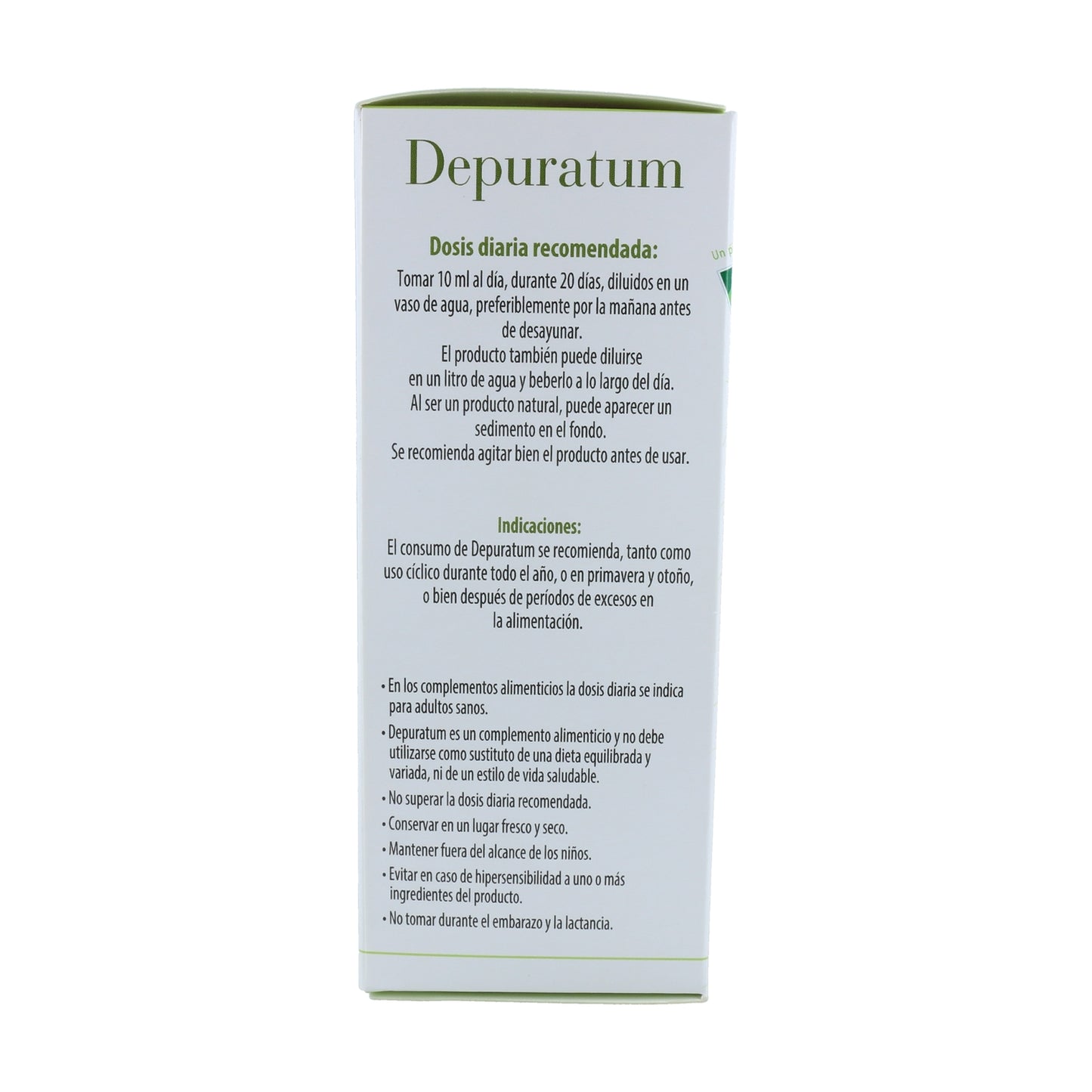 Depuratum® - Sirope Depurativo Natural 200 ml - Limpieza Completa del Organismo