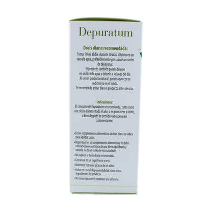 Depuratum® - Sirope Depurativo Natural 200 ml - Limpieza Completa del Organismo