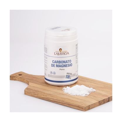 Carbonato de Magnesio en Polvo ANA MARÍA LAJUSTICIA (130 g) - Alivio de Cansancio, Bienestar Digestivo y Salud Muscular