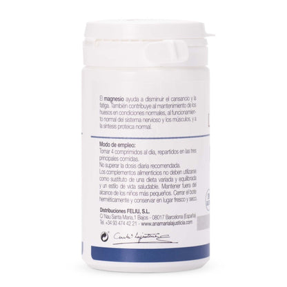 Cloruro de Magnesio ANA MARÍA LAJUSTICIA (147 Comprimidos) - Reduce Cansancio, Mejora Sistema Nervioso y Salud Muscular - Efecto Laxante Alto