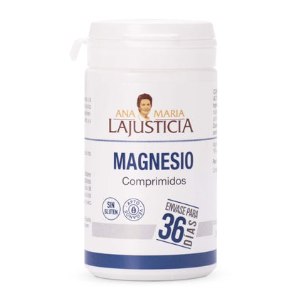 Cloruro de Magnesio ANA MARÍA LAJUSTICIA (147 Comprimidos) - Reduce Cansancio, Mejora Sistema Nervioso y Salud Muscular - Efecto Laxante Alto