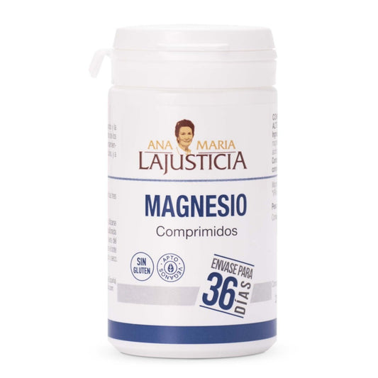 Cloruro de Magnesio ANA MARÍA LAJUSTICIA (147 Comprimidos) - Reduce Cansancio, Mejora Sistema Nervioso y Salud Muscular - Efecto Laxante Alto