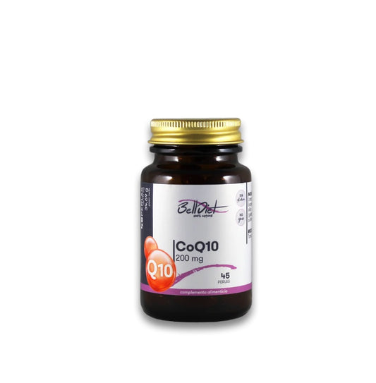 Coenzima Q10 (200 mg, 45 Perlas) - Energía, Vitalidad y Bienestar Cardiovascular