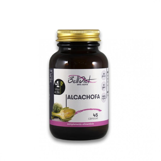Alcachofa (45 Cápsulas Vegetales) - Alta Concentración para Digestión y Cuidado Hepático