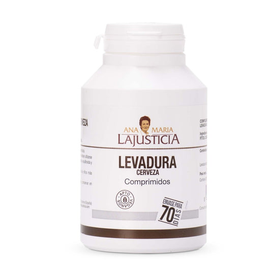 Levadura de Cerveza ANA MARÍA LAJUSTICIA (280 Comprimidos) - Rica en Vitaminas del Grupo B y Proteínas