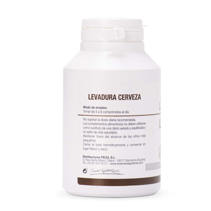 Levadura de Cerveza ANA MARÍA LAJUSTICIA (280 Comprimidos) - Rica en Vitaminas del Grupo B y Proteínas