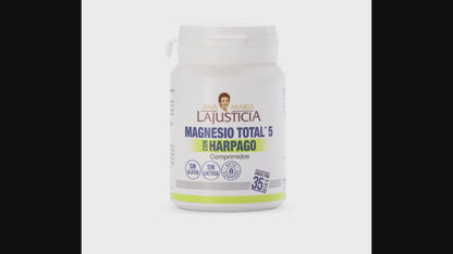 Magnesio Total 5 con Harpagofito ANA MARÍA LAJUSTICIA (70 Comprimidos) - Salud Articular, Relajación Muscular y Alta Absorción