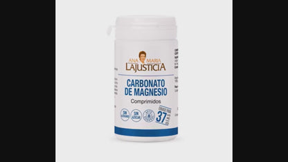 Carbonato de Magnesio - 75 Comprimidos ANA MARIA LAJUSTICIA - Alivio de Cansancio, Fatiga y Bienestar Digestivo - Soporte Muscular y Nervioso
