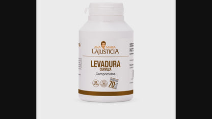 Levadura de Cerveza ANA MARÍA LAJUSTICIA (280 Comprimidos) - Rica en Vitaminas del Grupo B y Proteínas