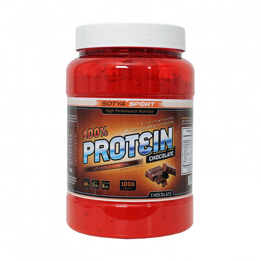 Proteína de Soja 80% Chocolate 1kg - Sotya: Nutrición Vegetal Completa