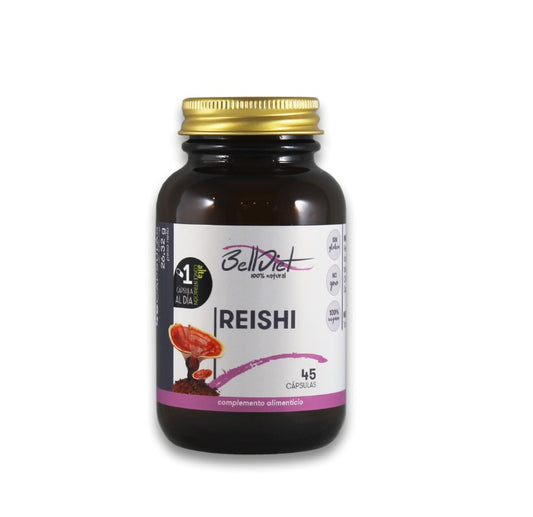 Reishi Alta Concentración (45 Cápsulas) - Refuerzo Inmunitario y Antioxidante Natural