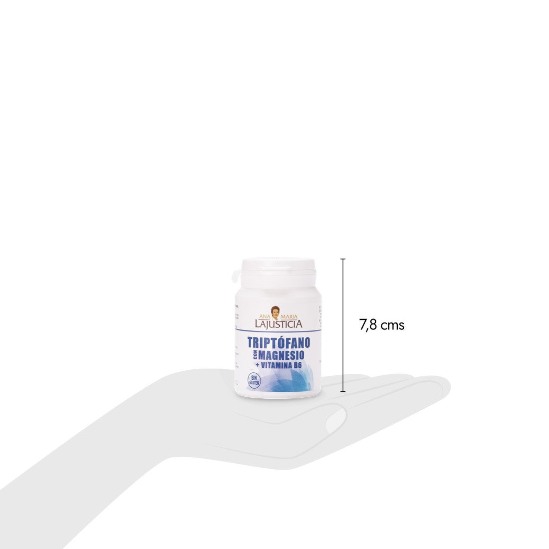 Triptófano con Magnesio y Vitamina B6 ANA MARÍA LAJUSTICIA (60 Comprimidos) - Reduce Ansiedad y Cansancio - Sueño Reparador y Bienestar