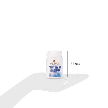Triptófano con Magnesio y Vitamina B6 ANA MARÍA LAJUSTICIA (60 Comprimidos) - Reduce Ansiedad y Cansancio - Sueño Reparador y Bienestar