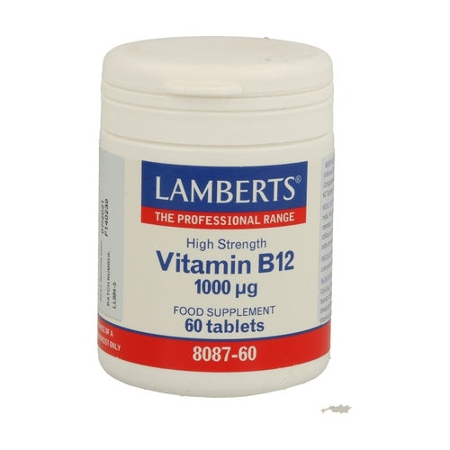 Vitamina B12 1000 mcg - 60 Tabletas: Salud y Energía en Cada Dosis